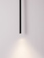 Preview: Nova Luce LED Pendelleuchte Stilvi 4W warmweiss 3000K Schwarz Aluminium Ø8cm 9232151