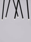 Preview: Nova Luce LED Pendelleuchte Stilvi 17W warmweiss 3000K Schwarz Aluminium 50x20cm 9232155