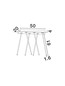 Preview: Nova Luce LED Pendelleuchte Stilvi 17W warmweiss 3000K Schwarz Aluminium 50x20cm 9232155