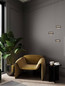 Preview: Nova Luce LED Pendelleuchte Jailyn 8W warmweiss 3000K Rauchgrau Schwarz Glas Aluminium Ø14cm 9236101