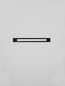 Preview: Nova Luce LED Wandleuchte Fasko 16W warmweiss 3000K IP44 Schwarz Glas Metall 80x9,5cm 9236298