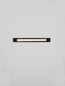Preview: Nova Luce LED Wandleuchte Fasko 16W warmweiss 3000K IP44 Schwarz Glas Metall 80x9,5cm 9236298