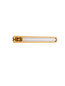 Preview: Nova Luce LED Wandleuchte Fasko 16W warmweiss 3000K IP44 Messinggold Glas Metall 80x9,5cm 9236299