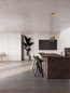 Preview: Nova Luce LED Pendelleuchte Voi dimmbar 32W warmweiss 3000K Schwarz Messinggold Glas Metall 87x17cm 9236307