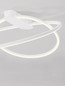 Preview: Nova Luce LED Deckenleuchte Kiklos dimmbar 42W warmweiss 3000K Weiß Stahl Aluminium 72x59cm 9248170