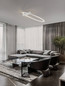 Preview: Nova Luce LED Deckenleuchte Kiklos dimmbar 30W warmweiss 3000K Weiß Stahl Aluminium 64x60cm 9248173
