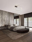 Preview: Nova Luce LED Deckenleuchte Kiklos dimmbar 30W warmweiss 3000K Schwarz Stahl Aluminium 64x60cm 9248174