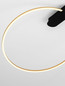 Preview: Nova Luce LED Deckenleuchte Kiklos dimmbar 30W warmweiss 3000K Messinggold Stahl Aluminium 64x60cm 9248175