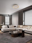 Preview: Nova Luce LED Deckenleuchte Figin dimmbar 40W CCT warm-/neutralweiss 2700-5000K Gold Stahl Aluminium Ø50cm 9248179