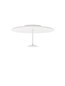 Preview: Nova Luce LED Deckenleuchte Nima dimmbar 15W warmweiss 3000K Weiß Stahl Aluminium Ø45cm 9248180