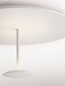 Preview: Nova Luce LED Deckenleuchte Nima dimmbar 15W warmweiss 3000K Weiß Stahl Aluminium Ø45cm 9248180