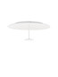Preview: Nova Luce LED Deckenleuchte Nima dimmbar 30W warmweiss 3000K Weiß Stahl Aluminium Ø60cm 9248181