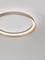 Preview: Nova Luce LED Deckenleuchte Ormi dimmbar 38W CCT warm-/neutralweiss 2700/3000/4000K Champagnerbraun Aluminium Ø45cm 9345697