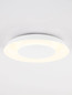 Preview: Nova Luce LED Deckenleuchte Epos dimmbar 24W CCT warm-/neutralweiss 2700/3000/4000K Weiß Aluminium Ø40cm 9345702