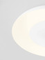 Preview: Nova Luce LED Deckenleuchte Epos dimmbar 24W CCT warm-/neutralweiss 2700/3000/4000K Weiß Aluminium Ø40cm 9345702