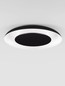 Preview: Nova Luce LED Deckenleuchte Epos dimmbar 38W CCT warm-/neutralweiss 2700/3000/4000K Schwarz Weiß Aluminium Ø60cm 9345705
