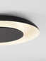 Preview: Nova Luce LED Deckenleuchte Epos dimmbar 38W CCT warm-/neutralweiss 2700/3000/4000K Schwarz Weiß Aluminium Ø60cm 9345705
