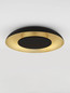 Preview: Nova Luce LED Deckenleuchte Epos dimmbar 24W CCT warm-/neutralweiss 2700/3000/4000K Schwarz Gold Aluminium Ø40cm 9345706