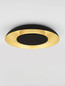 Preview: Nova Luce LED Deckenleuchte Epos dimmbar 24W CCT warm-/neutralweiss 2700/3000/4000K Schwarz Gold Aluminium Ø40cm 9345706