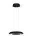 Preview: Nova Luce LED Pendelleuchte Epos dimmbar 24W CCT warm-/neutralweiss 2700/3000/4000K Schwarz Weiß Aluminium Ø40cm 9345709