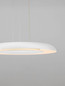 Preview: Nova Luce LED Pendelleuchte Epos dimmbar 38W CCT warm-/neutralweiss 2700/3000/4000K Weiß Aluminium Ø60cm 9345710