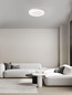 Preview: Nova Luce LED Deckenleuchte Pada dimmbar 37W CCT warm-/neutralweiss 2700/3000/4000K Weiß Aluminium Ø60cm 9345715