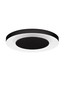 Preview: Nova Luce LED Deckenleuchte Pada dimmbar 37W CCT warm-/neutralweiss 2700/3000/4000K Schwarz Weiß Aluminium Ø60cm 9345717