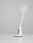 Preview: Nova Luce LED Stehleuchte Biolight schwenkbar dimmbar 19W neutralweiss 4000K Weiß Aluminium 58cm 9416977