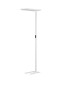 Preview: Nova Luce LED Stehleuchte Biolight dimmbar 77W neutralweiss 4000K Bewegungsmelder Weiß Aluminium 198cm 9416978