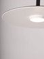 Preview: Nova Luce LED Pendelleuchte Lisi 16W warmweiss 3000K Schwarz Stahl Ø45cm 9501213