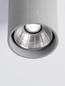 Preview: Nova Luce LED Außen-Deckenleuchte Ritz 10W warmweiss 3000K IP65 salzwasserfest Grau Beton Ø10cm 9540227