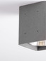 Preview: Nova Luce LED Außen-Deckenleuchte Ritz 10W warmweiss 3000K IP65 salzwasserfest Grau Beton 12x10cm 9540228