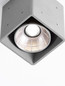 Preview: Nova Luce LED Außen-Deckenleuchte Ritz 10W warmweiss 3000K IP65 salzwasserfest Grau Beton 12x10cm 9540228