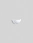 Preview: Nova Luce LED Wandleuchte Onica 4W warmweiss 3000K Weiß Gips 12x6cm 9540229