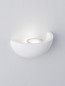 Preview: Nova Luce LED Wandleuchte Onica 4W warmweiss 3000K Weiß Gips 12x6cm 9540229