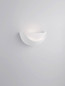 Preview: Nova Luce Wandleuchte Alas E14 Weiß Gips 34x17cm 9540231