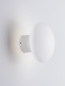 Preview: Nova Luce LED Wandleuchte Onut 10W warmweiss 3000K Weiß Gips Ø12cm 9540232
