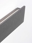 Preview: Nova Luce LED Außen-Wandleuchte Luna 11W warmweiss 3000K IP65 Schwarz Beton 40x10cm 9540235