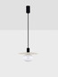 Preview: Nova Luce Pendelleuchte Vrahos G9 Beige Glas Beton Ø29,5cm 9540246
