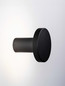 Preview: Nova Luce LED Wandleuchte Ark 5W warmweiss 3000K Schwarz Aluminium Ø10cm 9540247