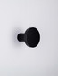 Preview: Nova Luce LED Wandleuchte Ark 9W warmweiss 3000K Schwarz Aluminium Ø12cm 9540248