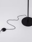 Preview: Nova Luce LED Stehleuchte Logos 9W warmweiss 3000K Schwarz Stahl Aluminium 123cm 9540252