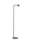 Preview: Nova Luce LED Stehleuchte Sfera 6W warmweiss 3000K Schwarz Stahl Aluminium 126cm 9540254