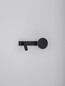 Preview: Nova Luce LED Wandleuchte Noima schwenkbar 9W warmweiss 3000K Schwarz Stahl Aluminium 28,5x10cm 9540257