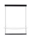Preview: Nova Luce LED Pendelleuchte Diona dimmbar 55W warmweiss 2700K Schwarz Weiß Aluminium 80x80cm 9580573
