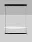 Preview: Nova Luce LED Pendelleuchte Diona dimmbar 55W warmweiss 2700K Schwarz Weiß Aluminium 80x80cm 9580573