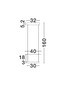Preview: Nova Luce LED Pendelleuchte Diona dimmbar 29W warmweiss 3000K Schwarz Weiß Aluminium 40x40cm 9580671