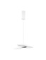 Preview: Nova Luce LED Pendelleuchte Olea dimmbar 22W warmweiss 3000K Weiß Aluminium Ø48cm 9580697