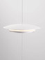 Preview: Nova Luce LED Stehleuchte Olos dimmbar 21W warmweiss 3000K Weiß Chrom Glas Aluminium 330cm 9580701