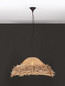 Preview: Nova Luce Pendelleuchte Natu E27 Natur Seegras Ø65cm 9586513